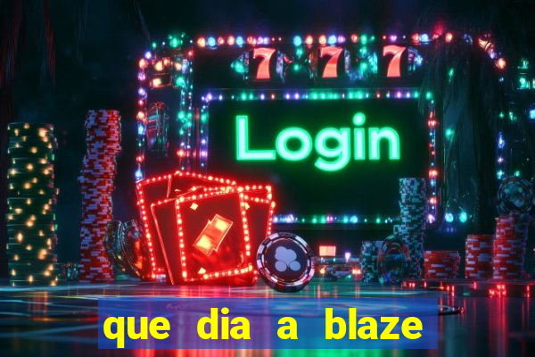 que dia a blaze paga o cashback